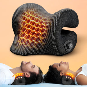 3s Heated Neck And Shoulder Relaxor, 6 Acupressure Points And Graphene Heating Pad, 3-speed Temperature Regulation, Portable Power Supply And Power Cord, Suitable For Home/office/travel, Christmas Gift For Mom, Birthd