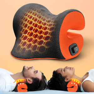 3s Heated Neck And Shoulder Relaxor, 6 Acupressure Points And Graphene Heating Pad, 3-speed Temperature Regulation, Portable Power Supply And Power Cord, Suitable For Home/office/travel, Christmas Gift For Mom, Birthd