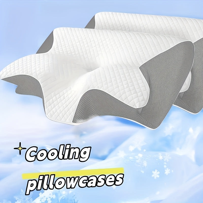 Pillow, Ergonomic Neck Neck Pillow, Sleep Relaxing Neck Pillow, New Memory Pillow Slow Rebound Neck Pillow, Back And Side Sleeper Bedding, Pregnancy Pillow, Sleeping Pillow, Gift for Elderly Parents, Pillows for Sleeping On