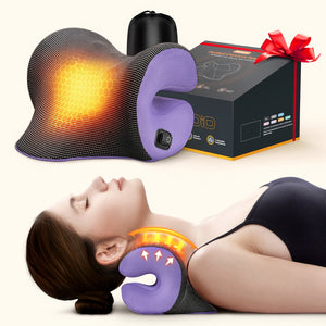 3s Heated Neck And Shoulder Relaxor, 6 Acupressure Points And Graphene Heating Pad, 3-speed Temperature Regulation, Portable Power Supply And Power Cord, Suitable For Home/office/travel, Christmas Gift For Mom, Birthd