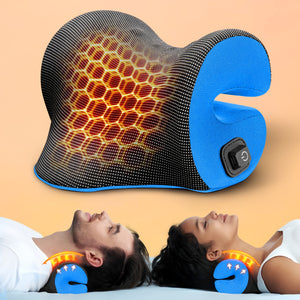3s Heated Neck And Shoulder Relaxor, 6 Acupressure Points And Graphene Heating Pad, 3-speed Temperature Regulation, Portable Power Supply And Power Cord, Suitable For Home/office/travel, Christmas Gift For Mom, Birthd