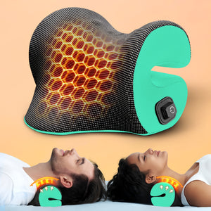 3s Heated Neck And Shoulder Relaxor, 6 Acupressure Points And Graphene Heating Pad, 3-speed Temperature Regulation, Portable Power Supply And Power Cord, Suitable For Home/office/travel, Christmas Gift For Mom, Birthd